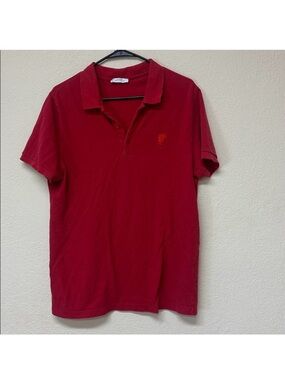 Versace Red Polo Shirt